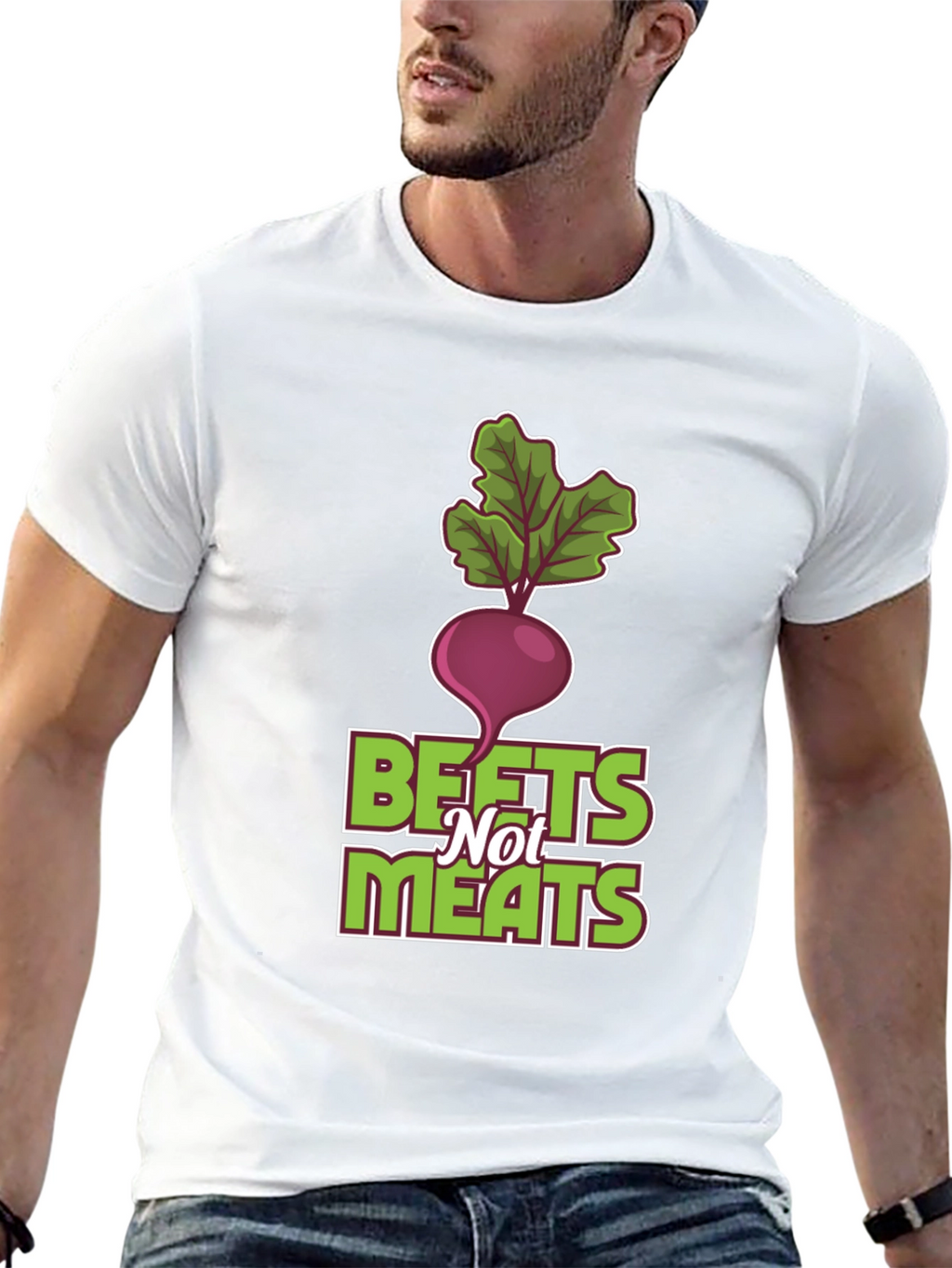 Beets Not Meats Graphic T-Shirt - Vegan Friendly