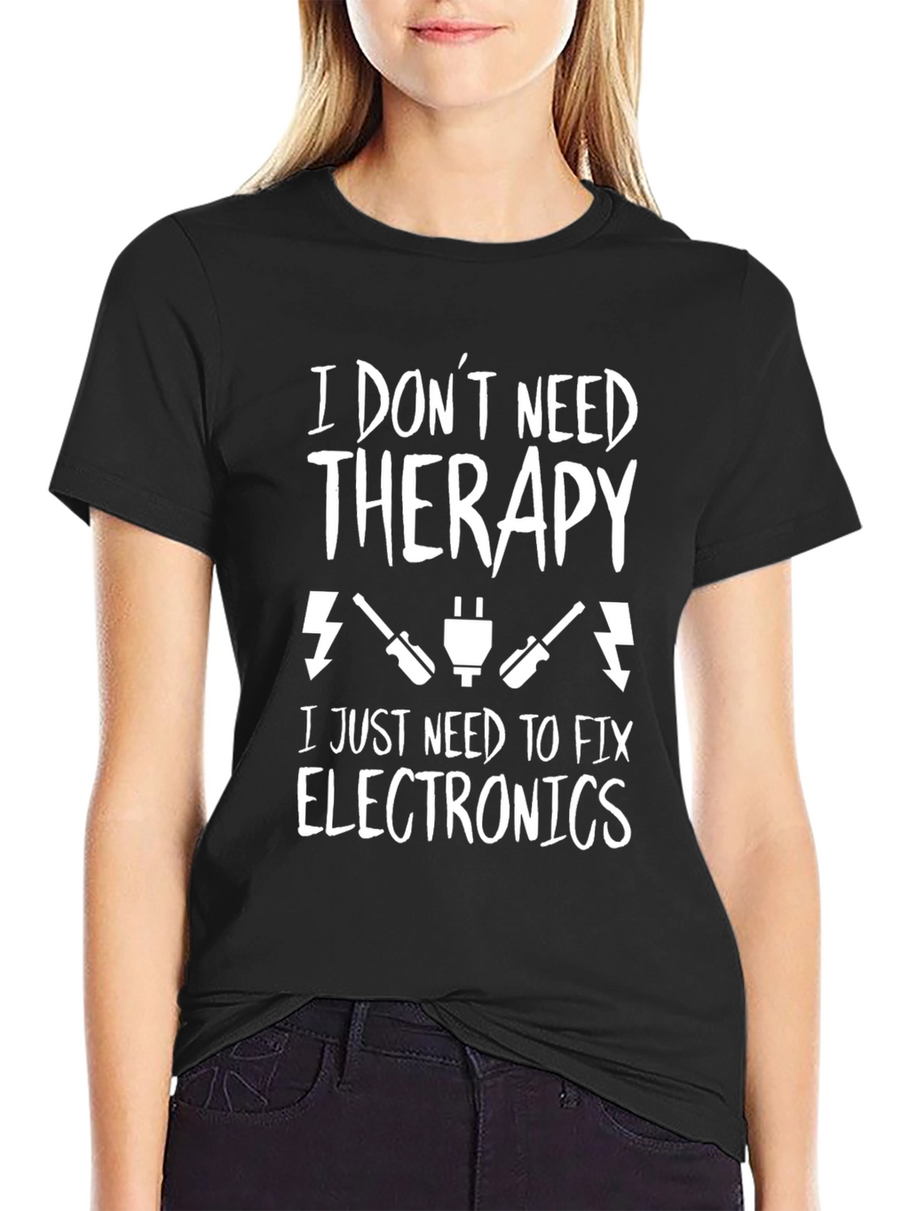 I Dont Need Therapy Fix Electronics T-Shirt