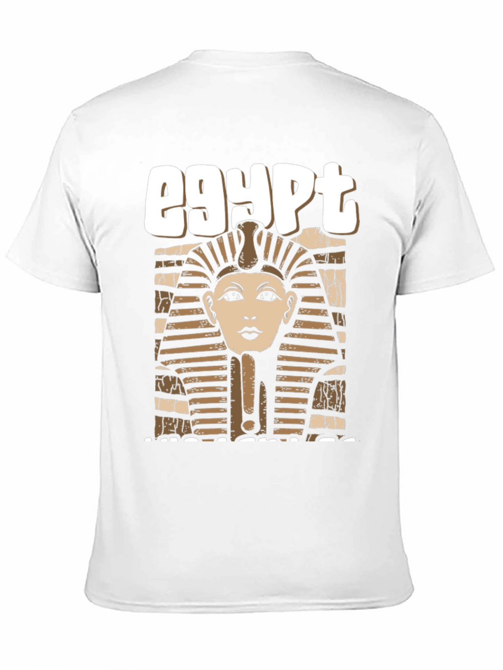 Egypt Pharaoh Graphic Tee - Black Cotton T-Shirt