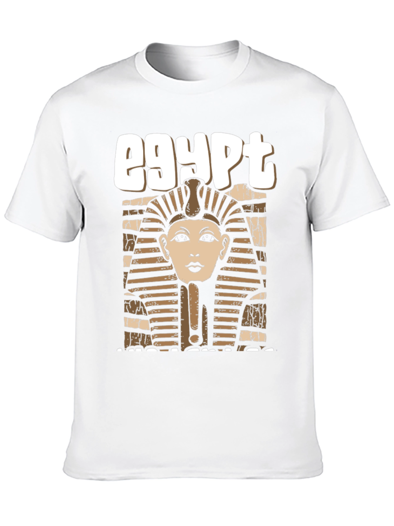Egypt Pharaoh Graphic Tee - Black Cotton T-Shirt