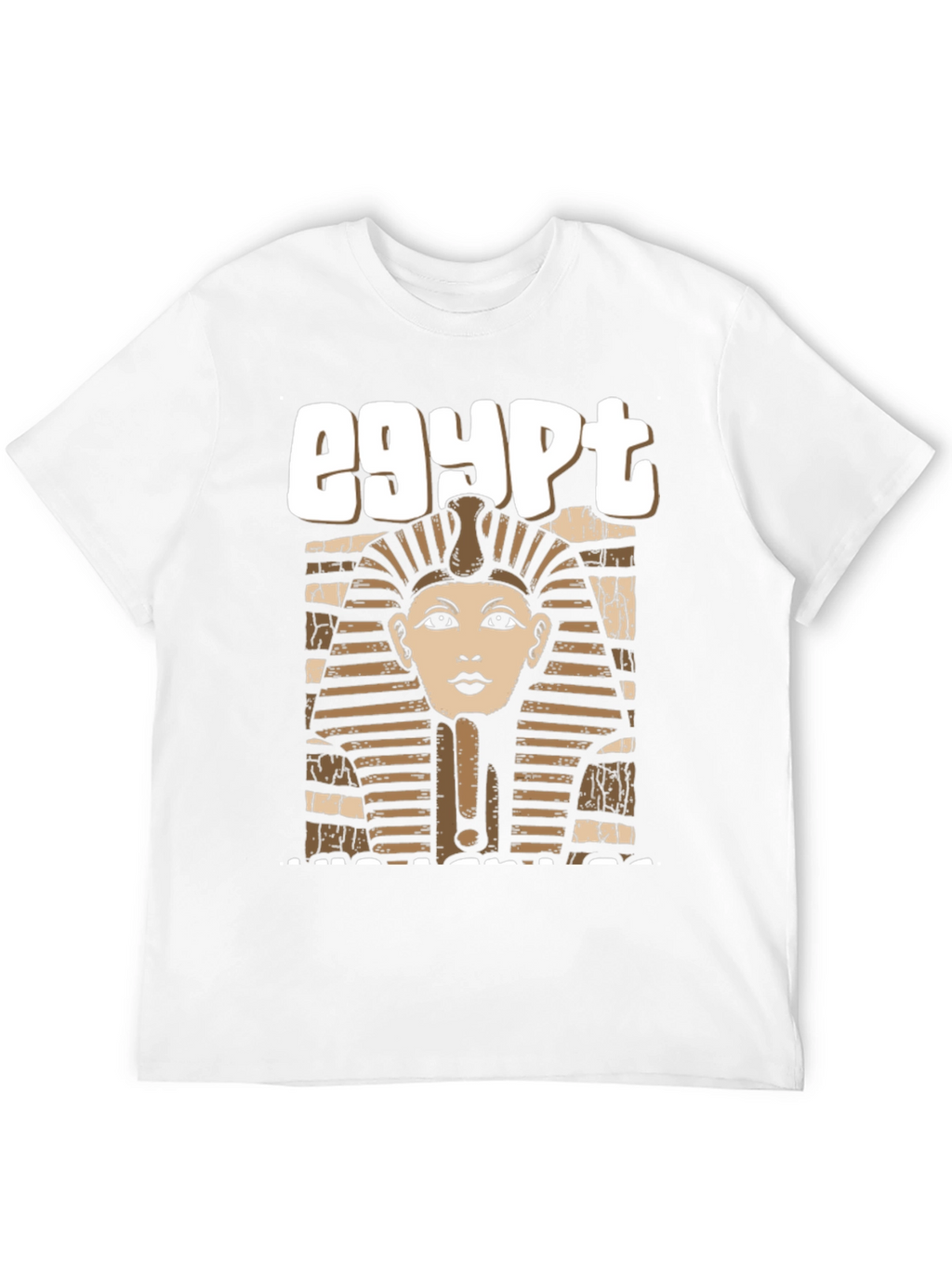 Egypt Pharaoh Graphic Tee - Black Cotton T-Shirt
