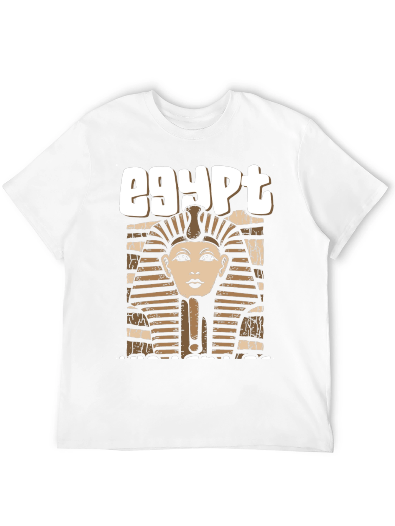 Egypt Pharaoh Graphic Tee - Black Cotton T-Shirt