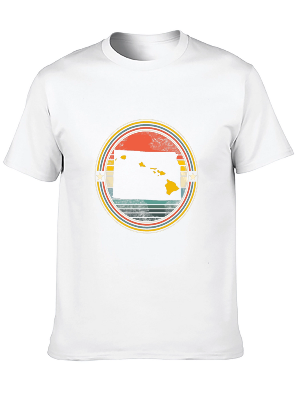 Hawaii Islands Retro T-Shirt