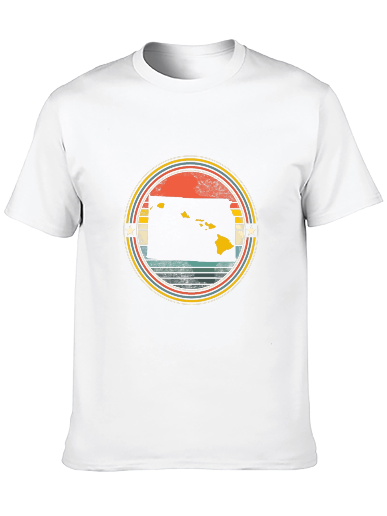 Hawaii Islands Retro T-Shirt