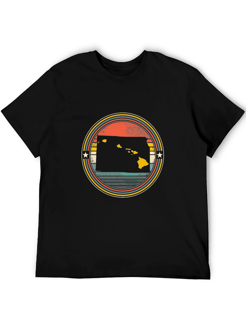 Hawaii Islands Retro T-Shirt