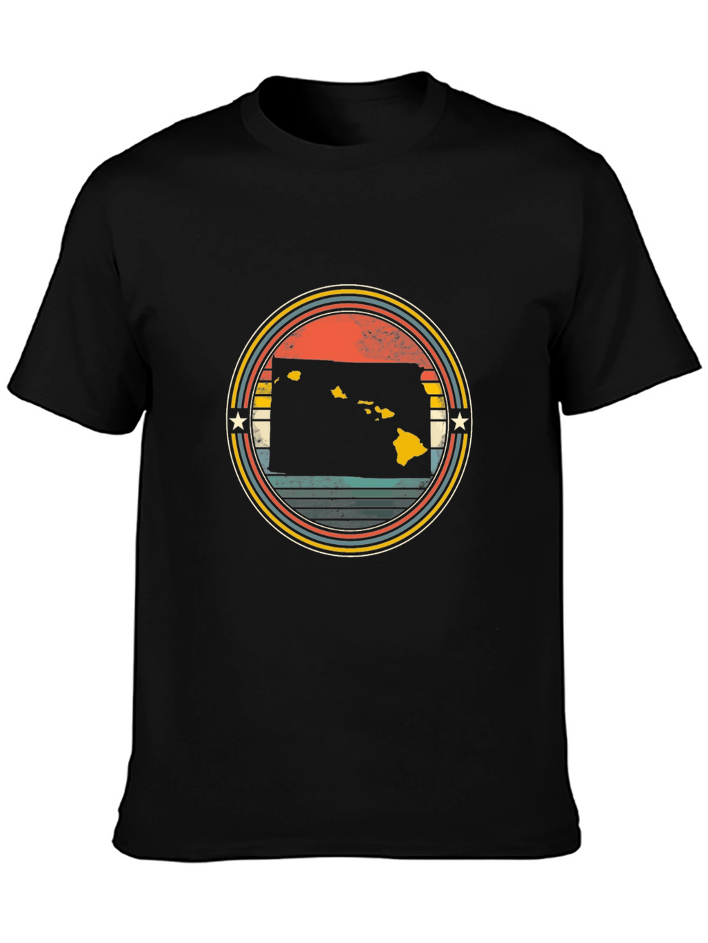 Hawaii Islands Retro T-Shirt