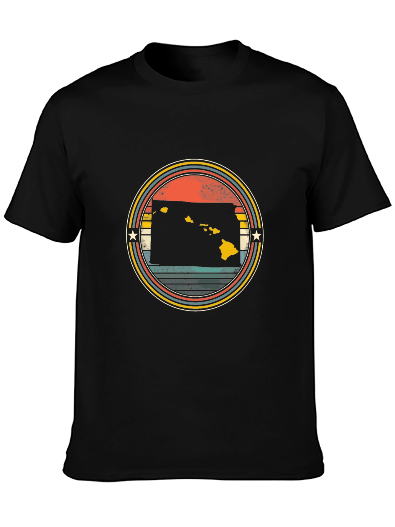 Hawaii Islands Retro T-Shirt