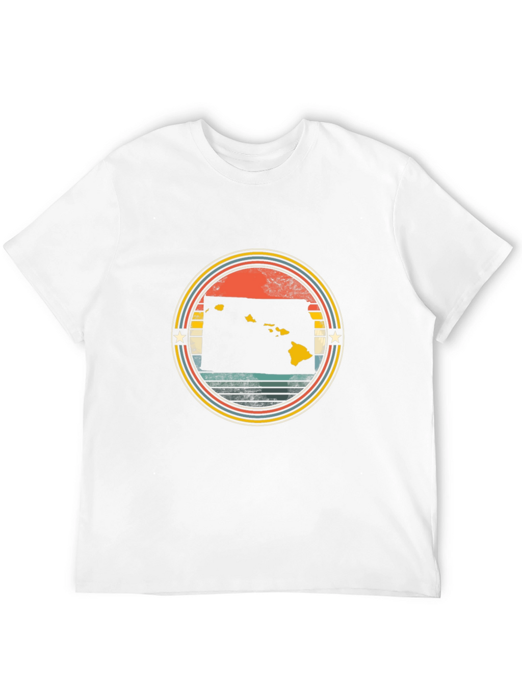 Hawaii Islands Retro T-Shirt
