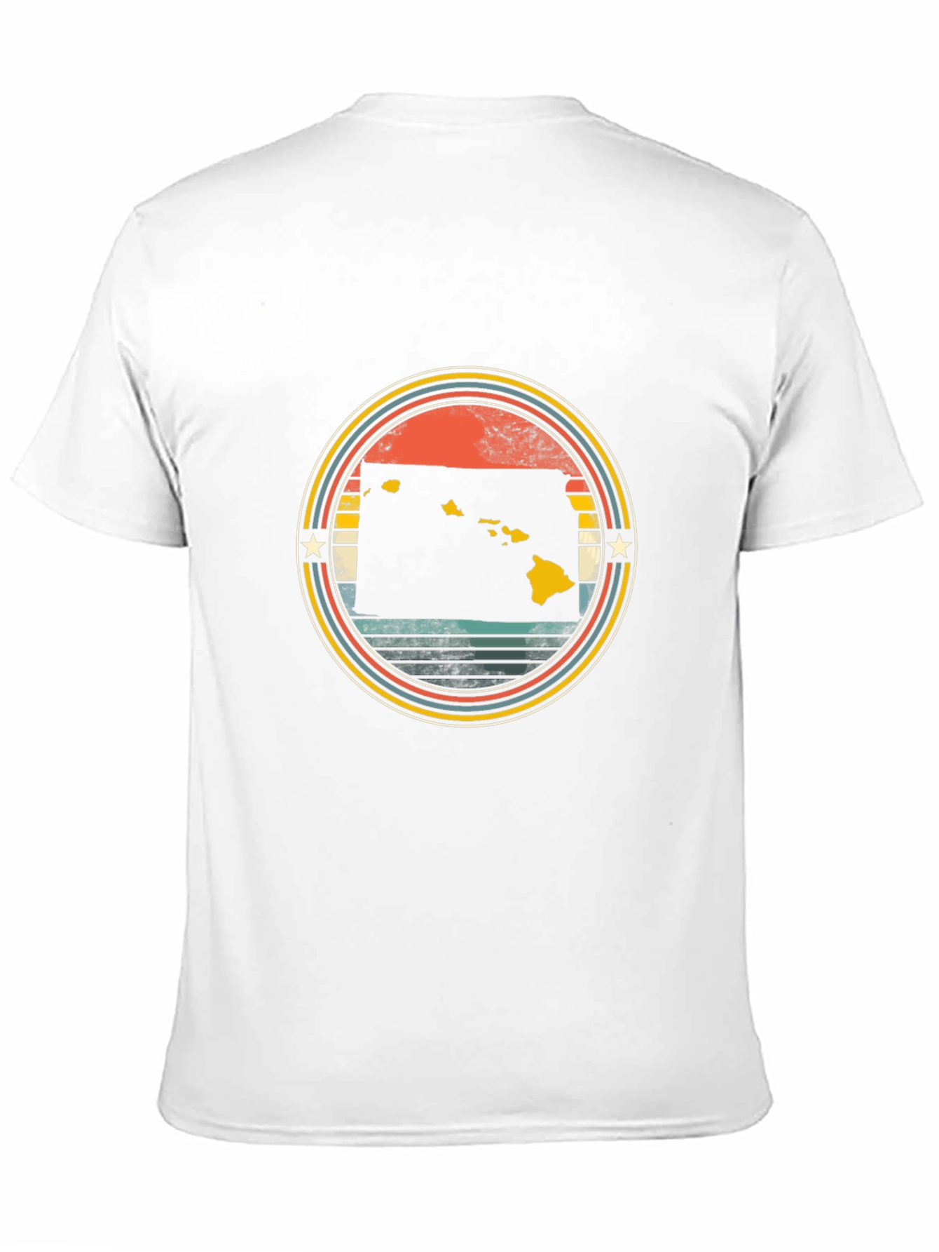 Hawaii Islands Retro T-Shirt