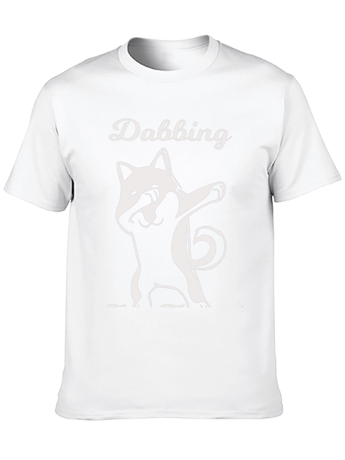 Dabbing Dog T-Shirt - Funny Novelty Tee