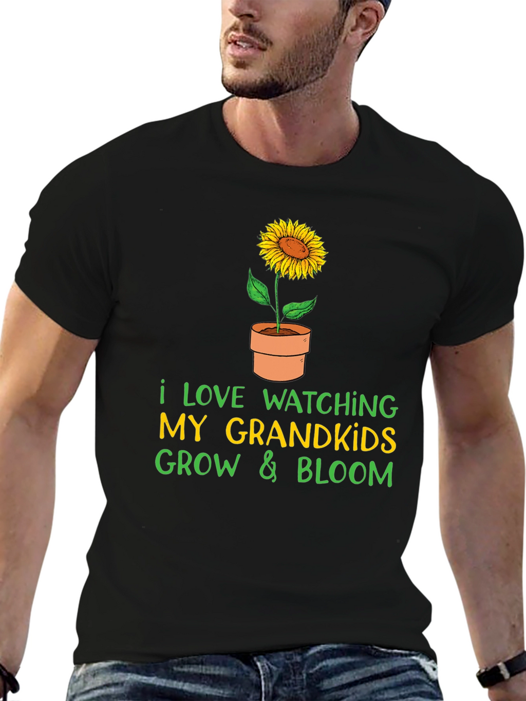Grandparent Sunflower T-Shirt
