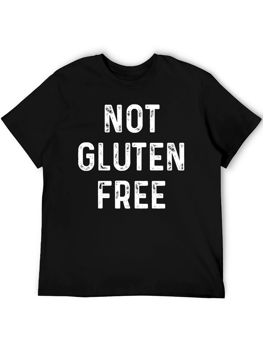 Not Gluten Free Graphic Tee - Black
