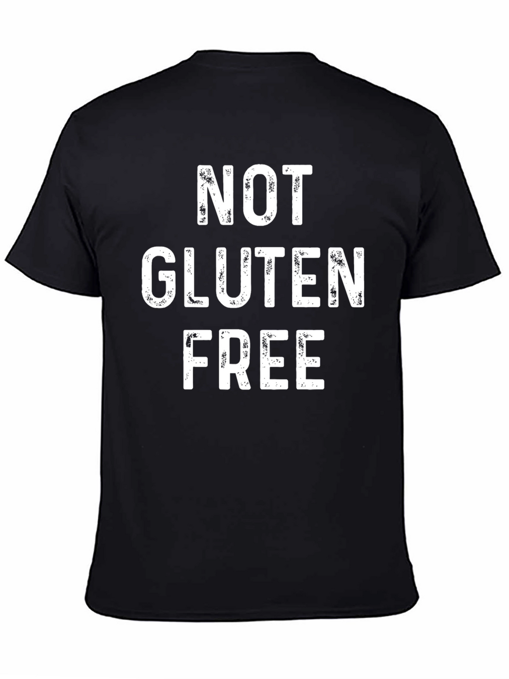 Not Gluten Free Graphic Tee - Black