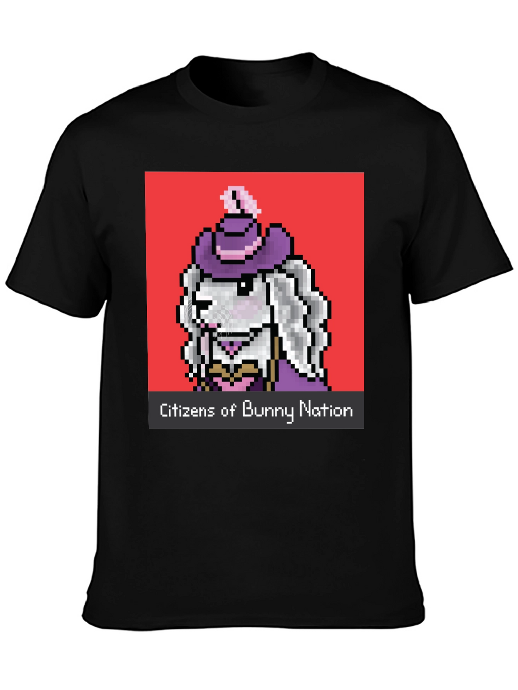 Citizens of Bunny Nation T-Shirt - Black