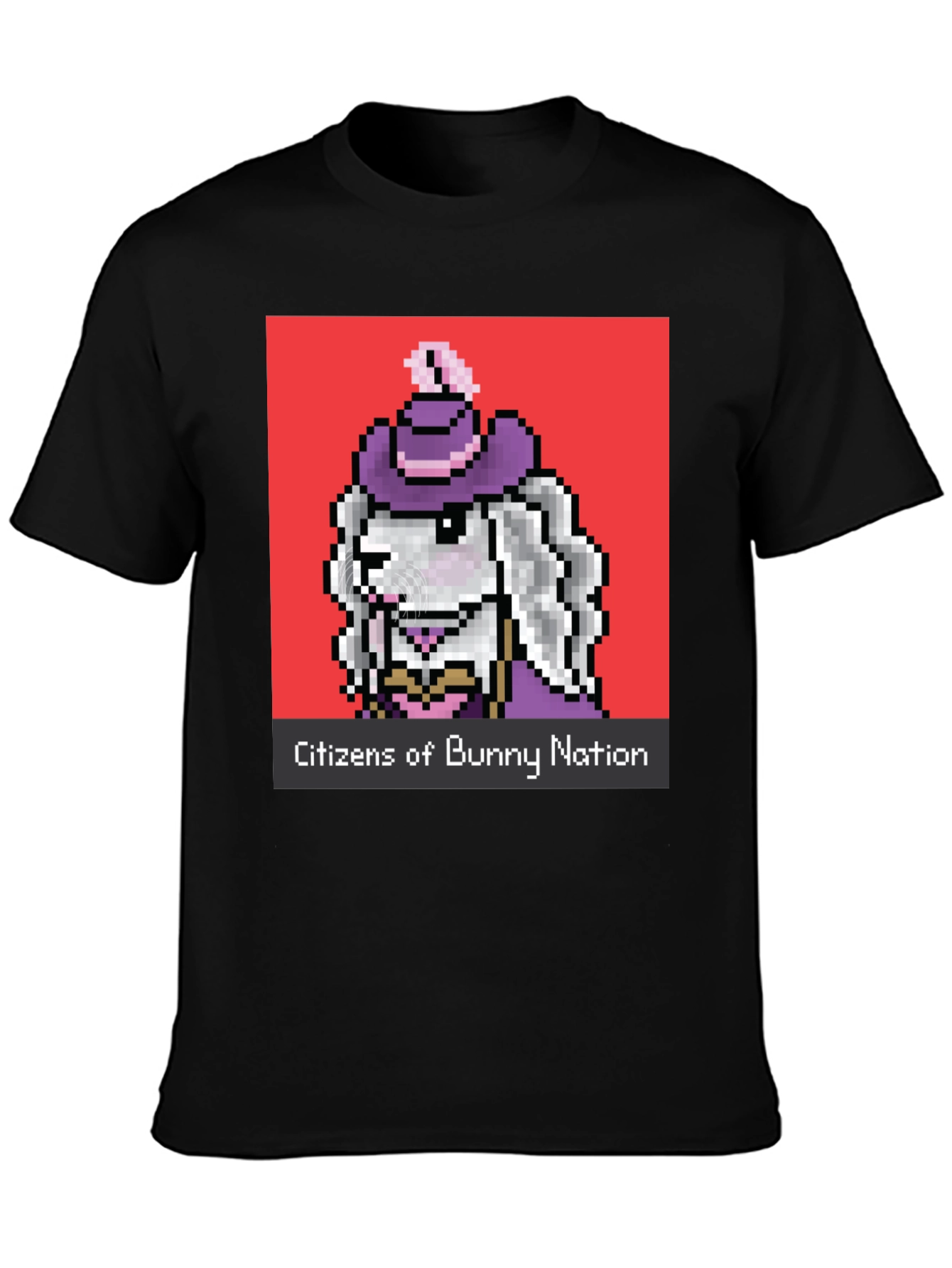Citizens of Bunny Nation T-Shirt - Black