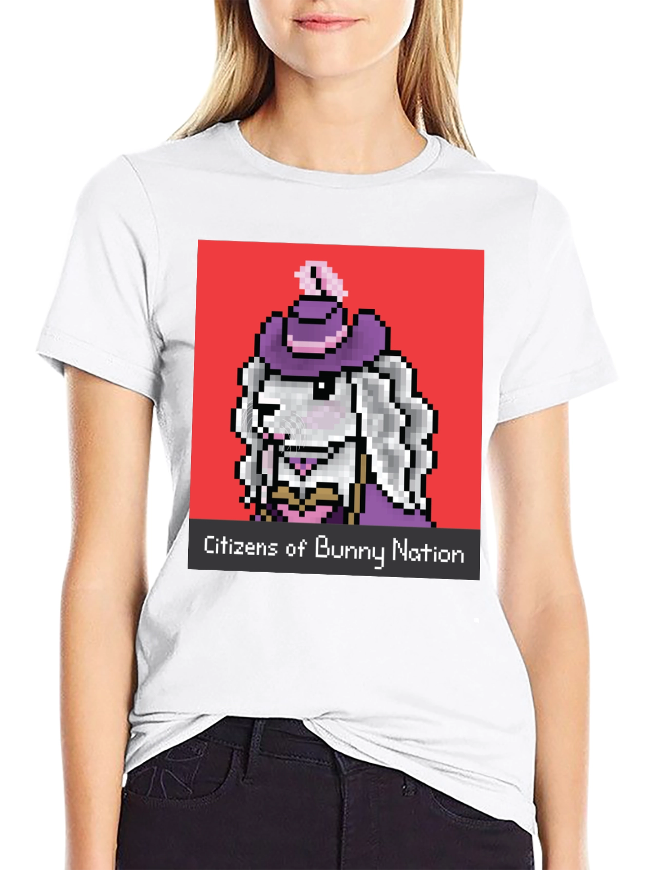 Citizens of Bunny Nation T-Shirt - Black