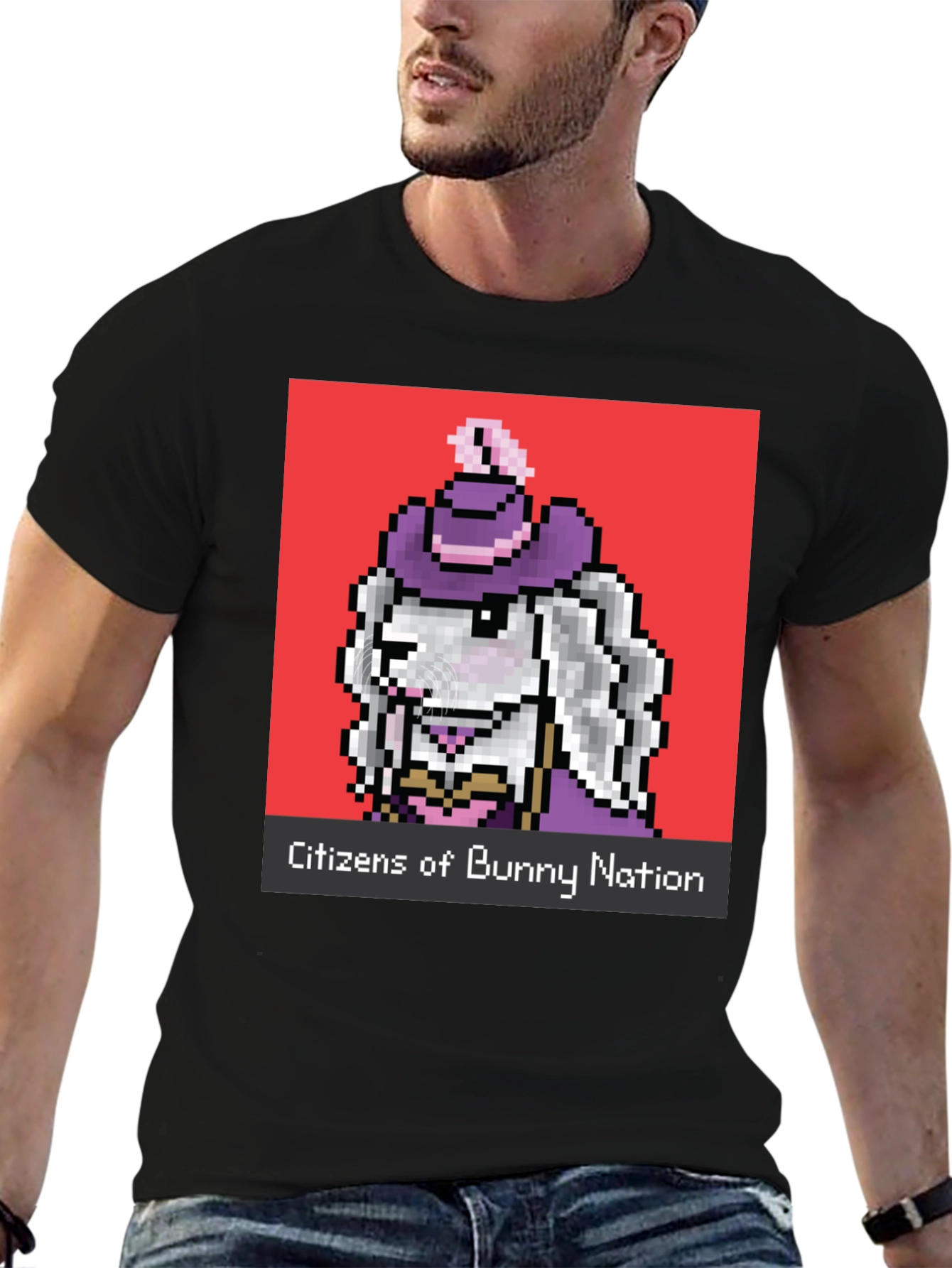 Citizens of Bunny Nation T-Shirt - Black