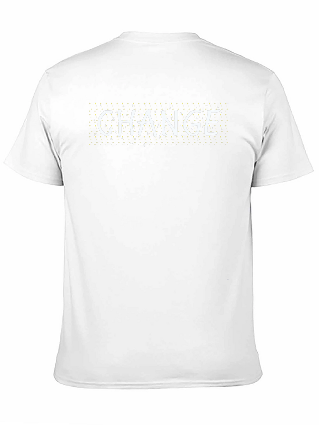 Change Graphic T-Shirt - Black Crew Neck Tee