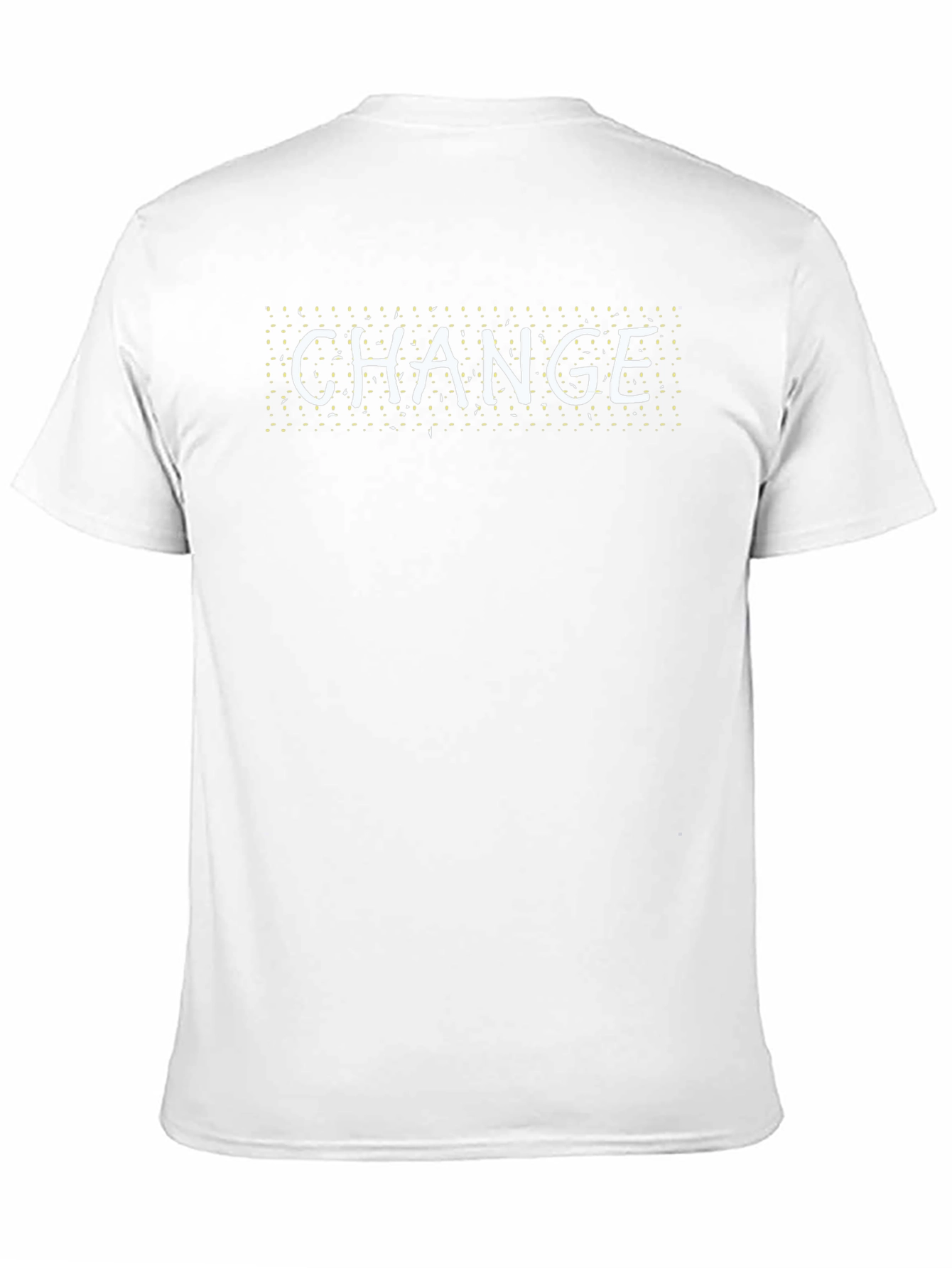 Change Graphic T-Shirt - Black Crew Neck Tee