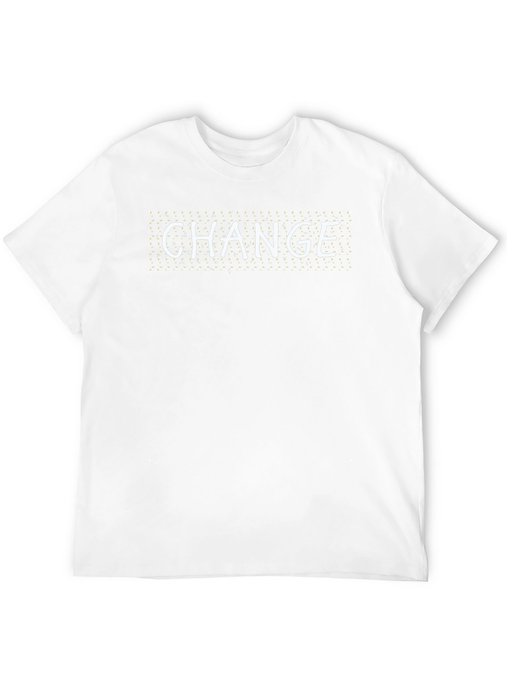 Change Graphic T-Shirt - Black Crew Neck Tee