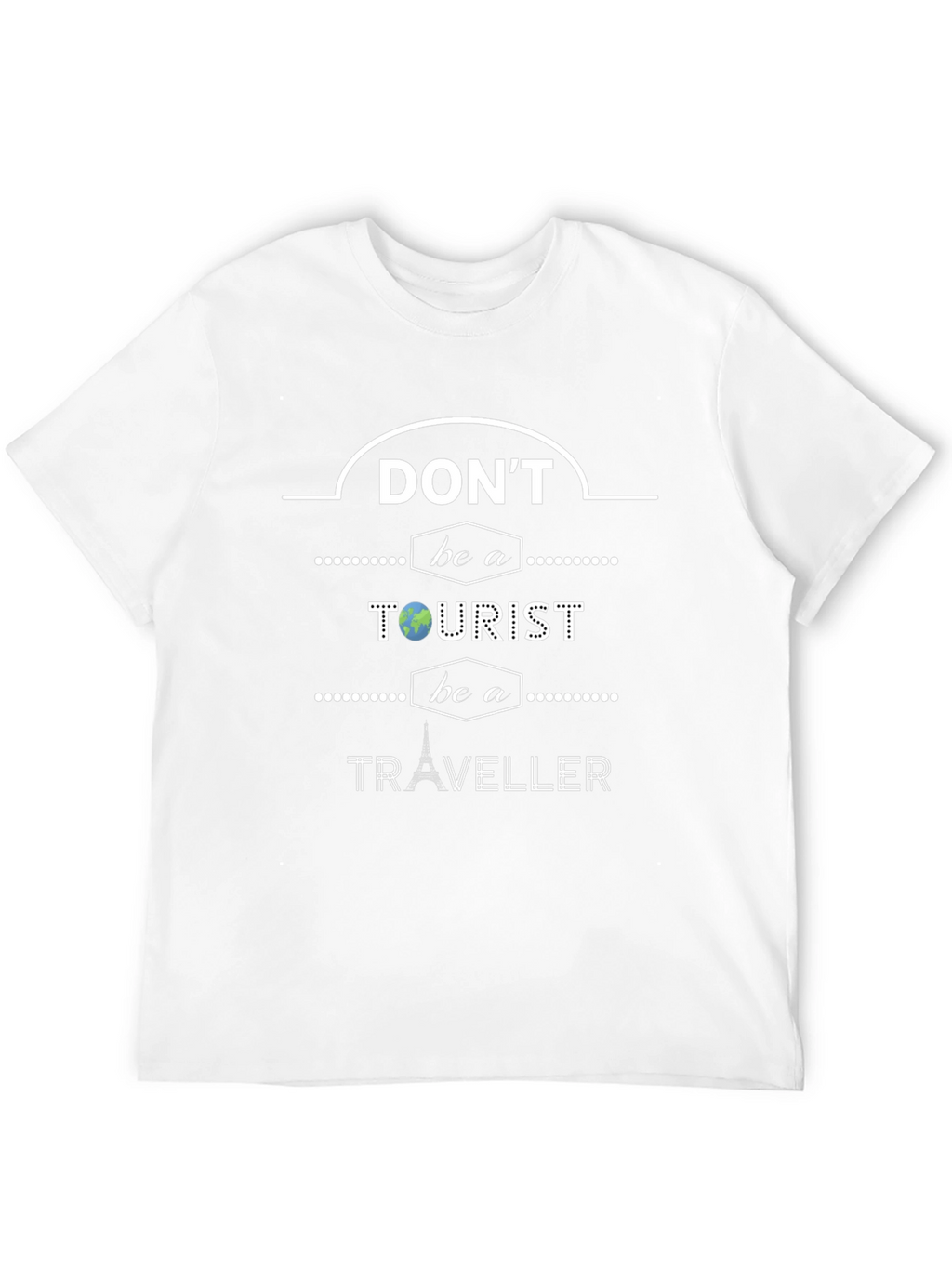Dont Be A Tourist Be A Traveller T-Shirt