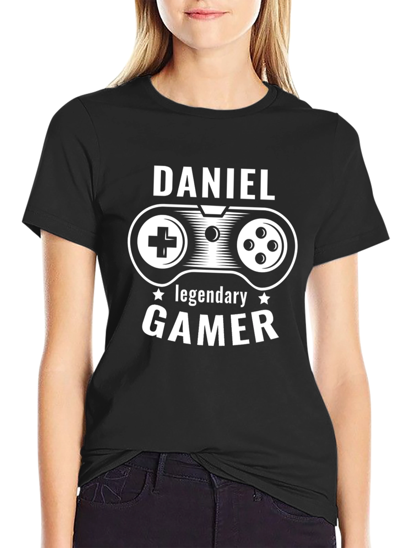 Daniel Legendary Gamer Black T-Shirt