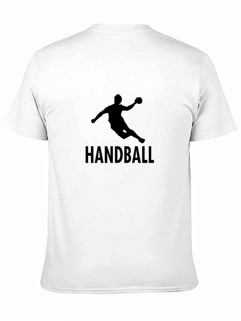 Handball Graphic Tee - Sporty Black T-Shirt