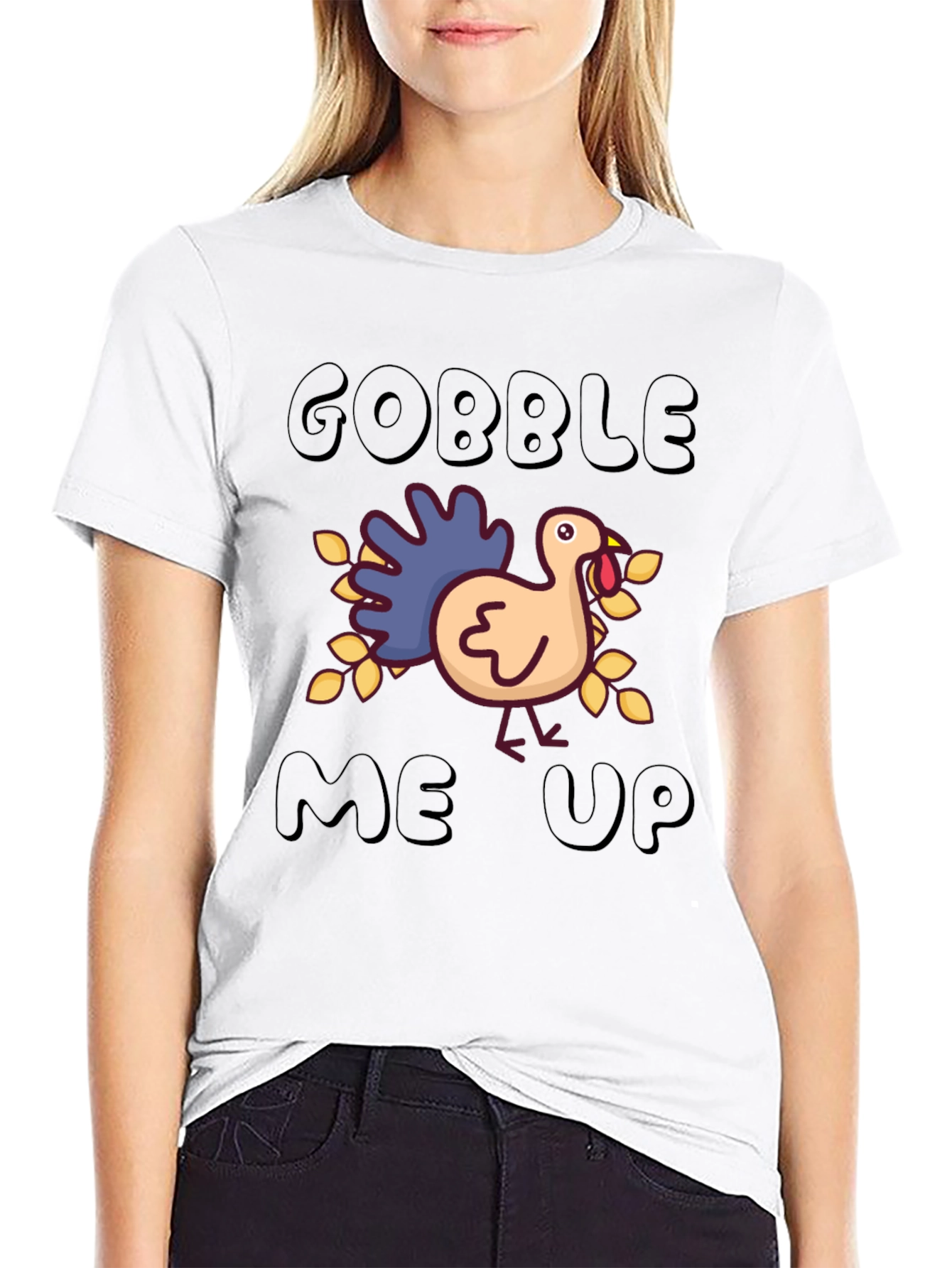 Gobble Me Up Turkey Thanksgiving T-Shirt