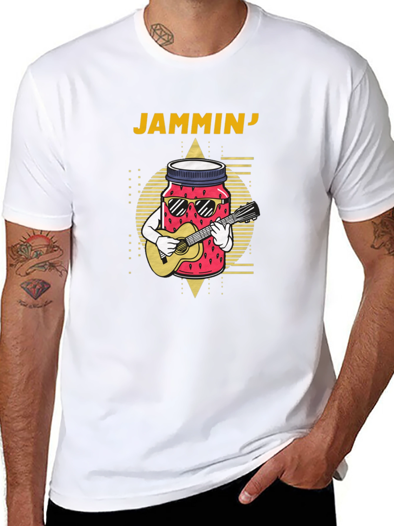 Jammin Graphic Print T-Shirt