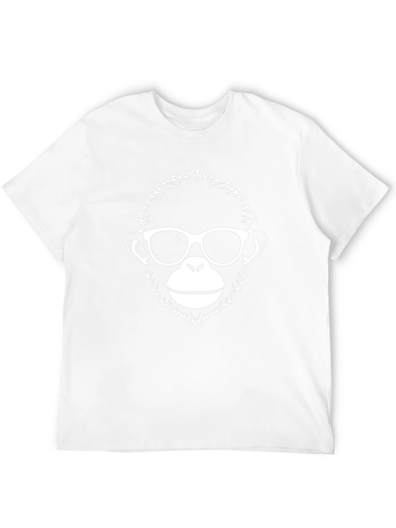 Cool Monkey Face T-Shirt - Graphic Tee