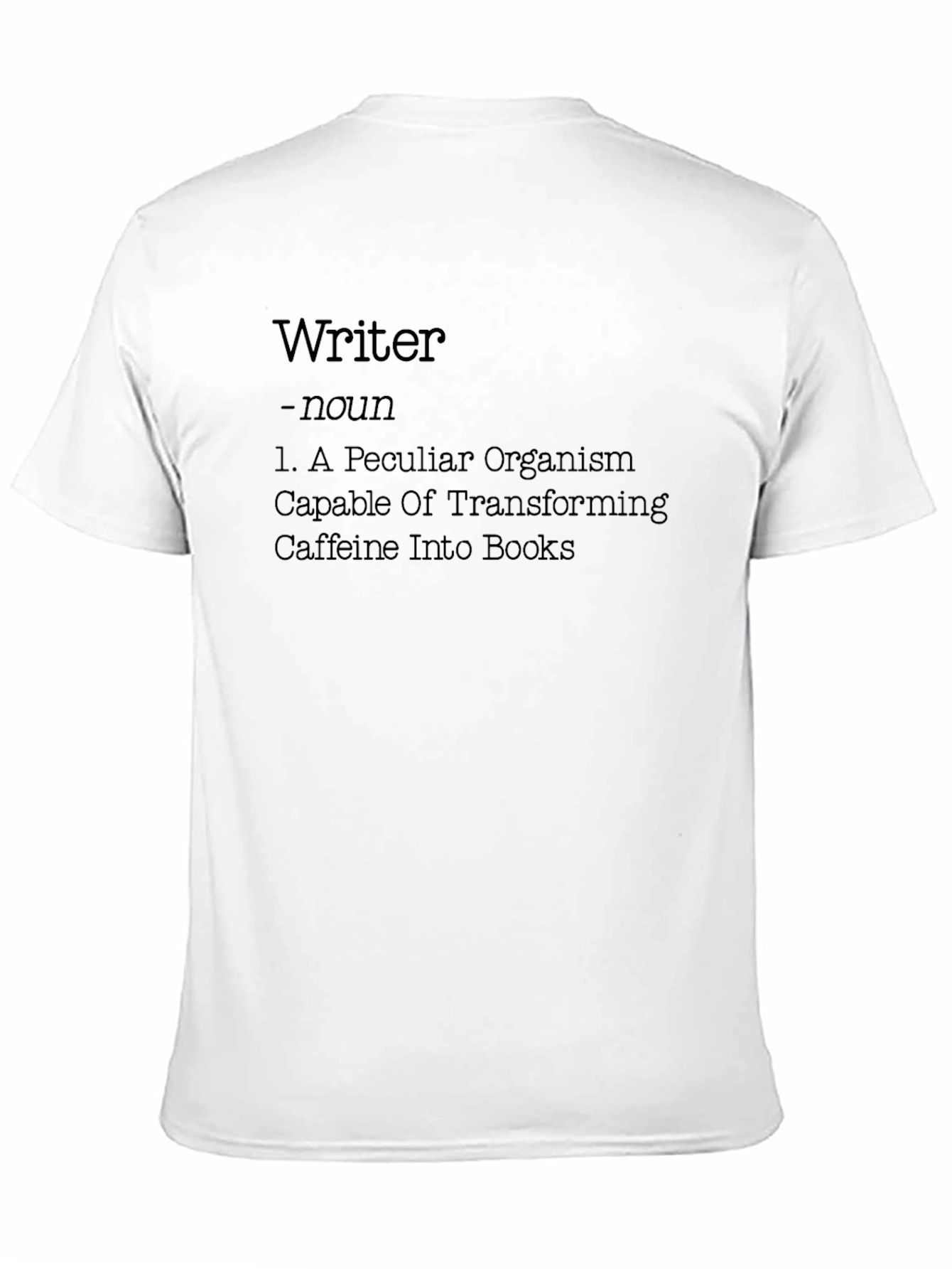 Writer Definition Black T-Shirt