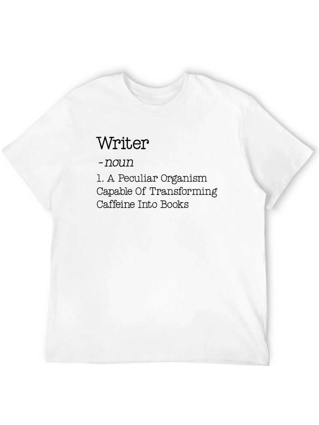 Writer Definition Black T-Shirt