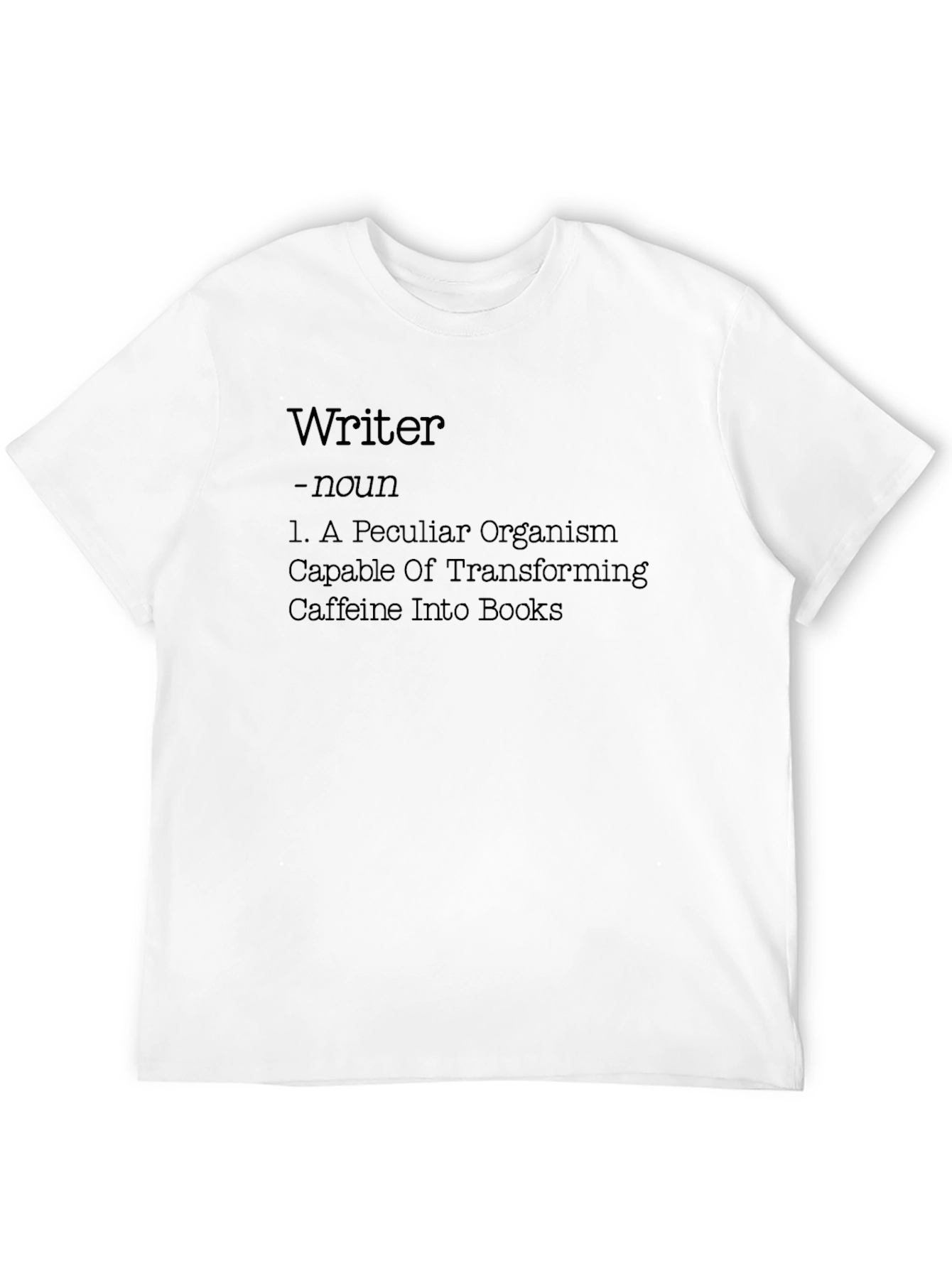 Writer Definition Black T-Shirt