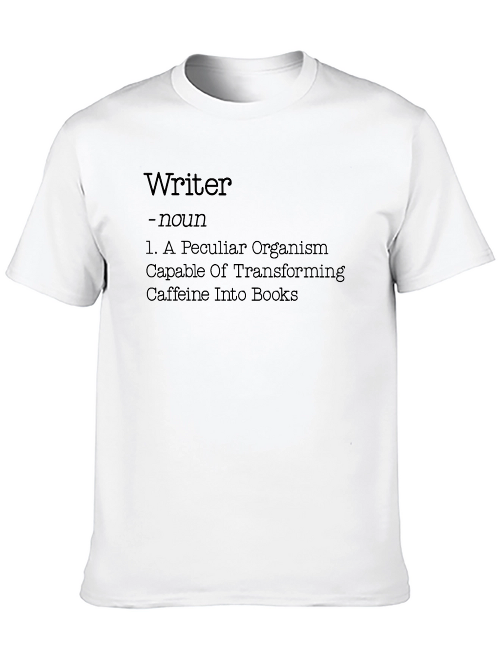 Writer Definition Black T-Shirt