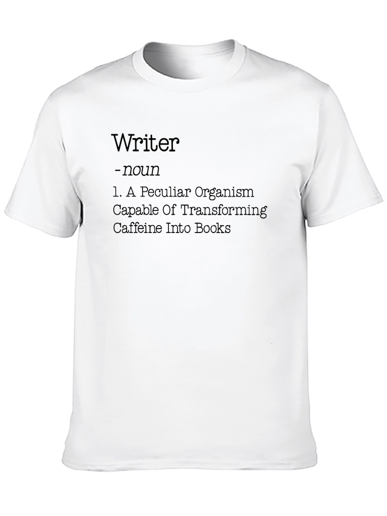 Writer Definition Black T-Shirt