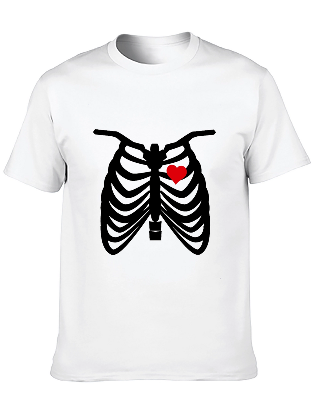 Heart Rib Cage Graphic Tee - Unisex
