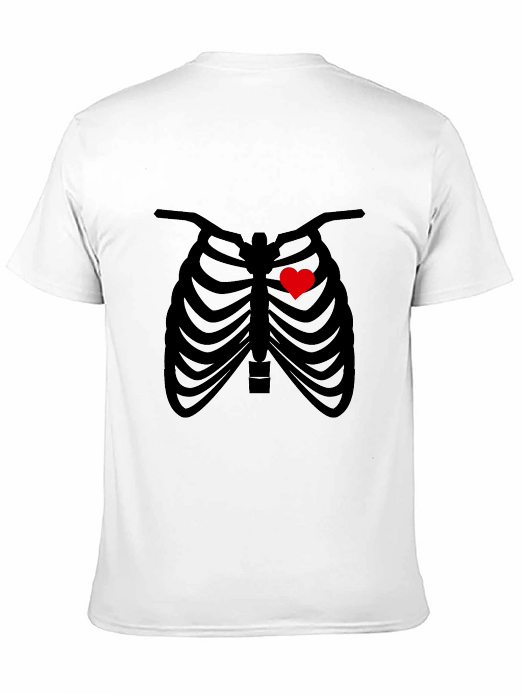 Heart Rib Cage Graphic Tee - Unisex