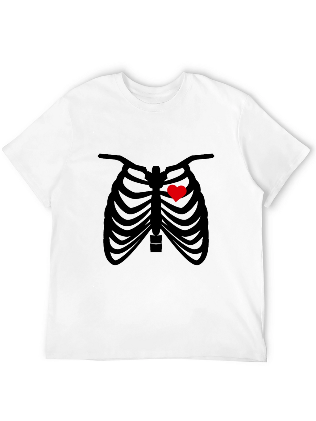 Heart Rib Cage Graphic Tee - Unisex