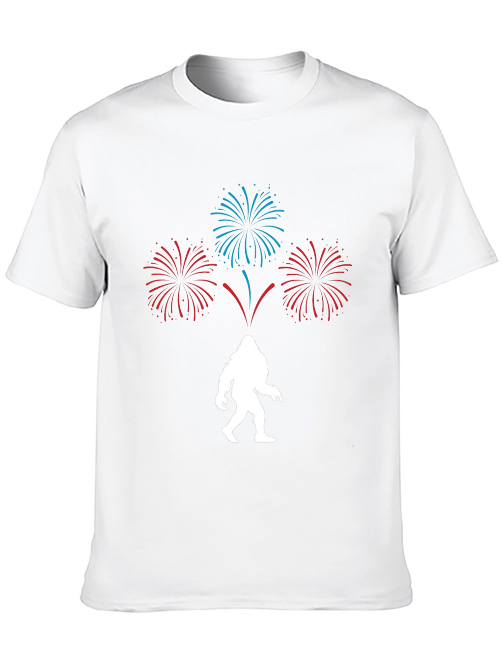 Bigfoot Fireworks Graphic Tee - Celebrate in Style!