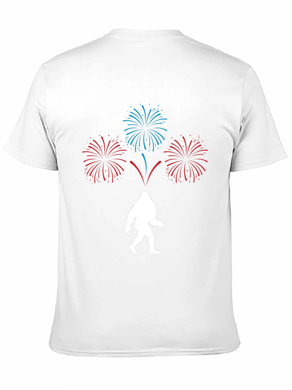 Bigfoot Fireworks Graphic Tee - Celebrate in Style!