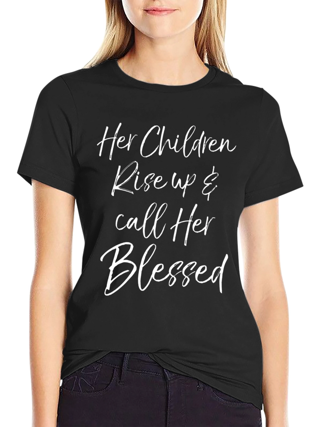Blessed Mom T-Shirt - Christian Scripture Tee