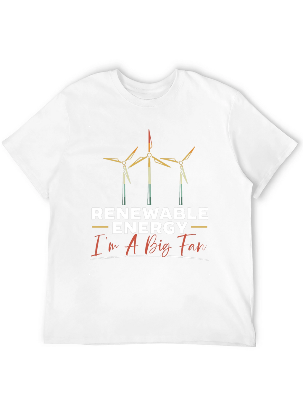 Renewable Energy Fan T-Shirt - Eco-Friendly