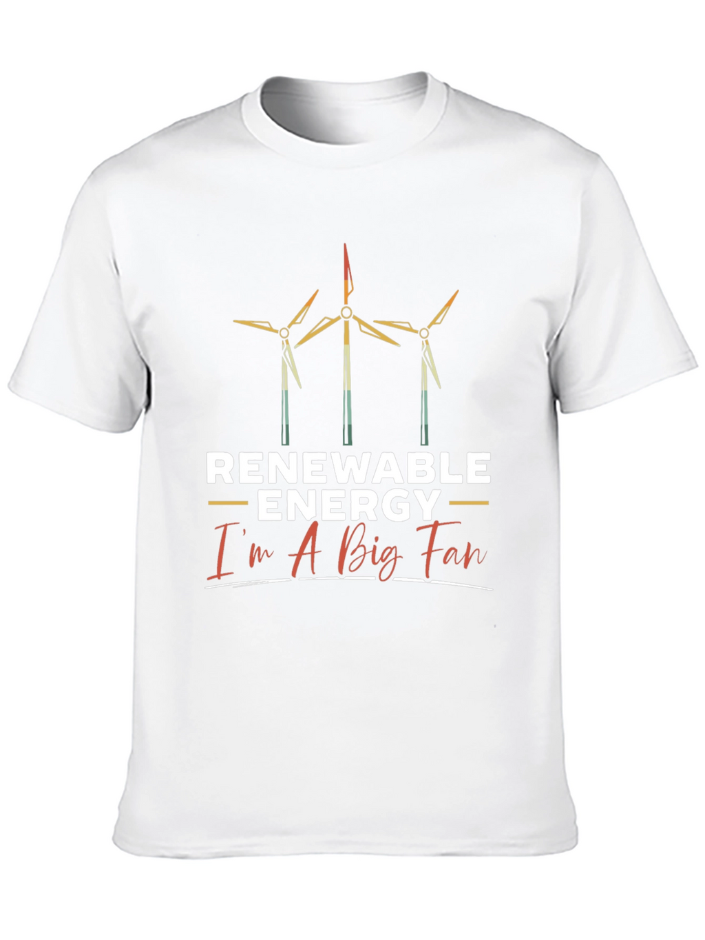 Renewable Energy Fan T-Shirt - Eco-Friendly