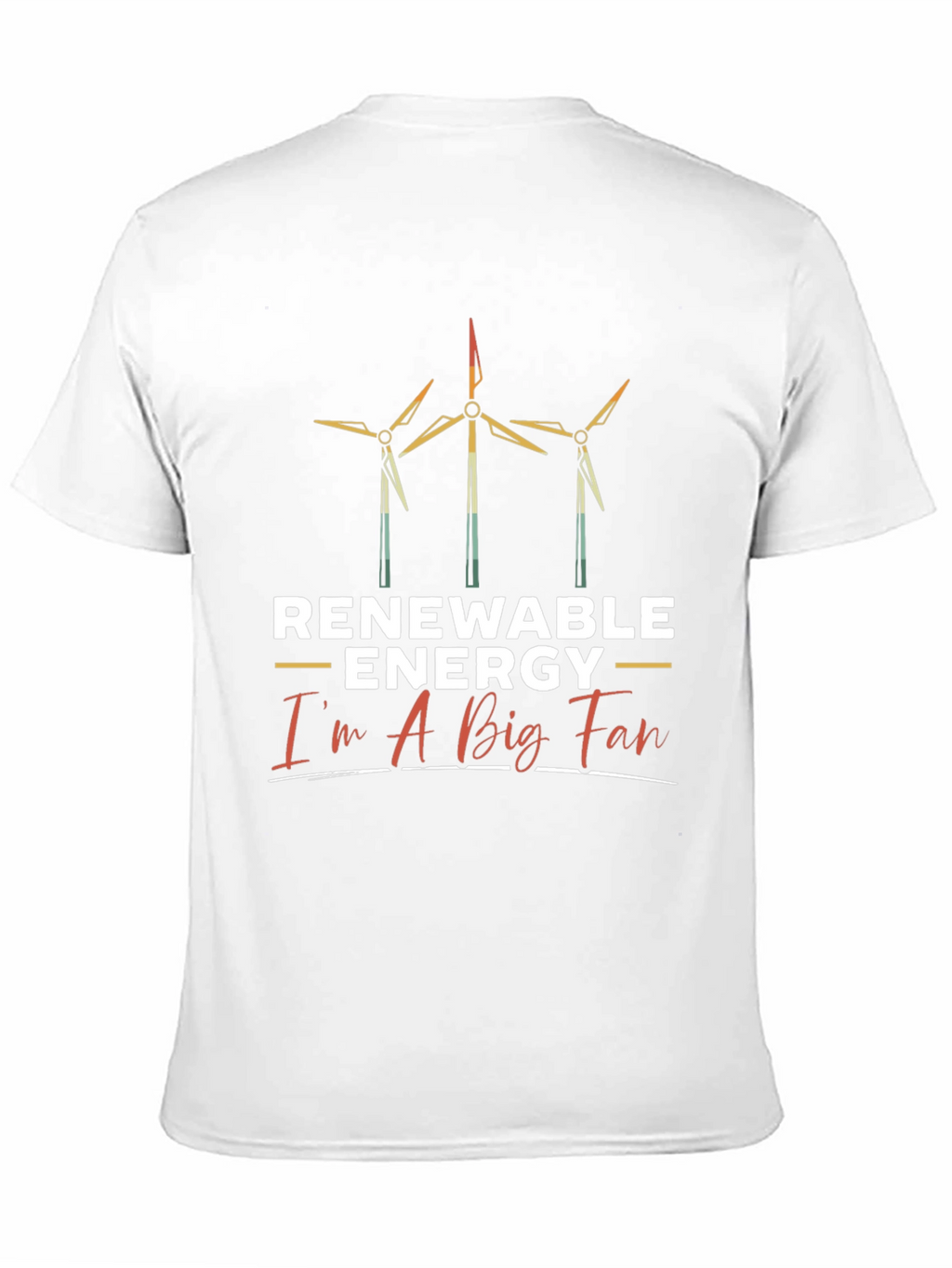 Renewable Energy Fan T-Shirt - Eco-Friendly