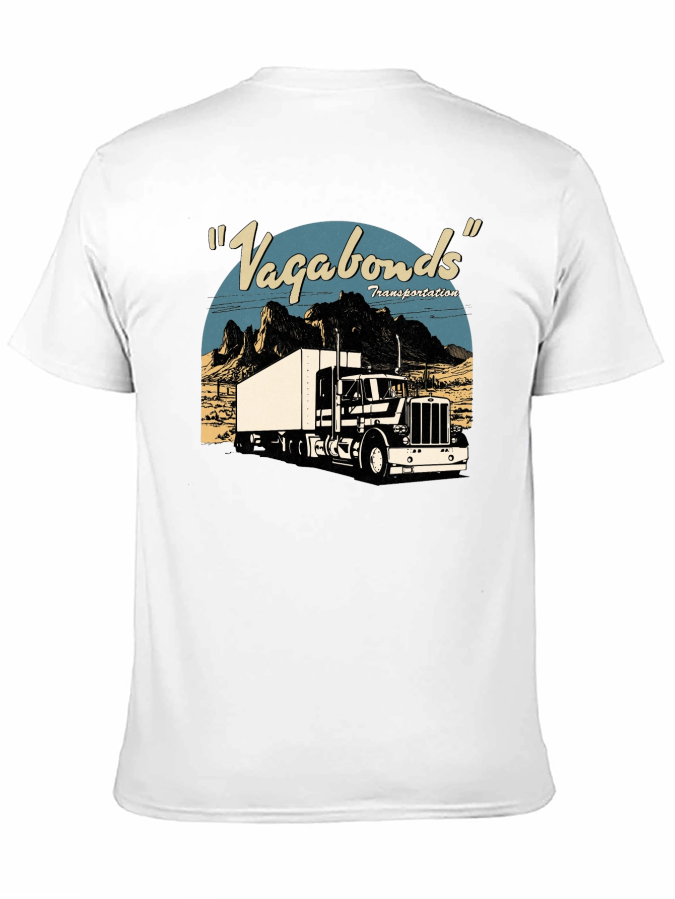 Vagabonds Trucking Tee - Retro Style