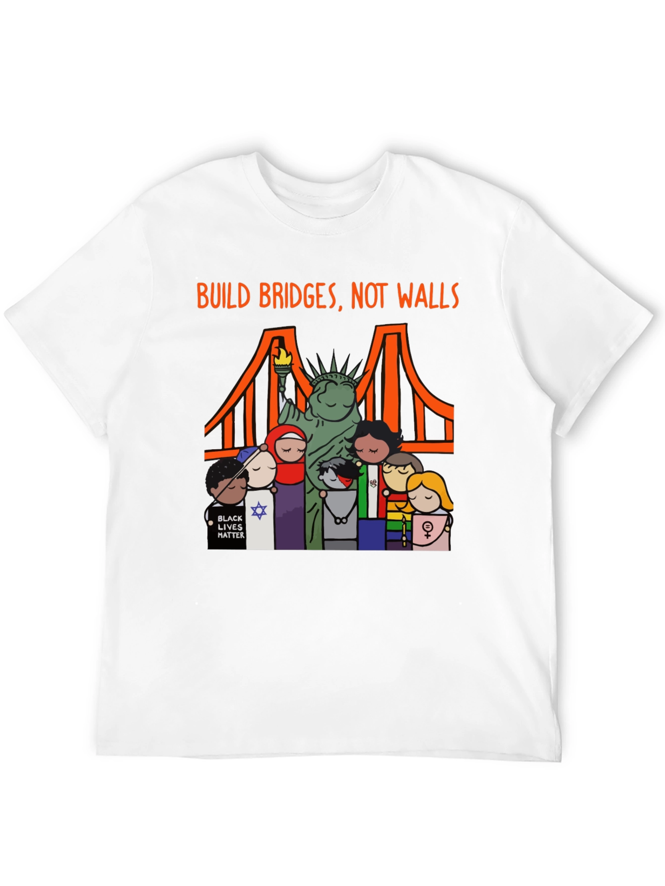 Build Bridges Not Walls T-Shirt
