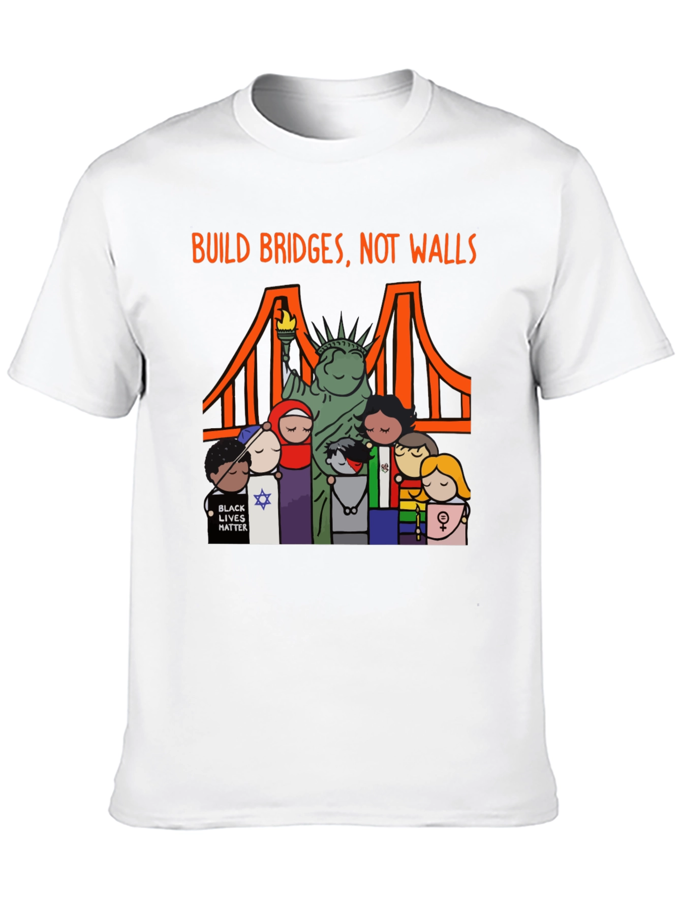 Build Bridges Not Walls T-Shirt