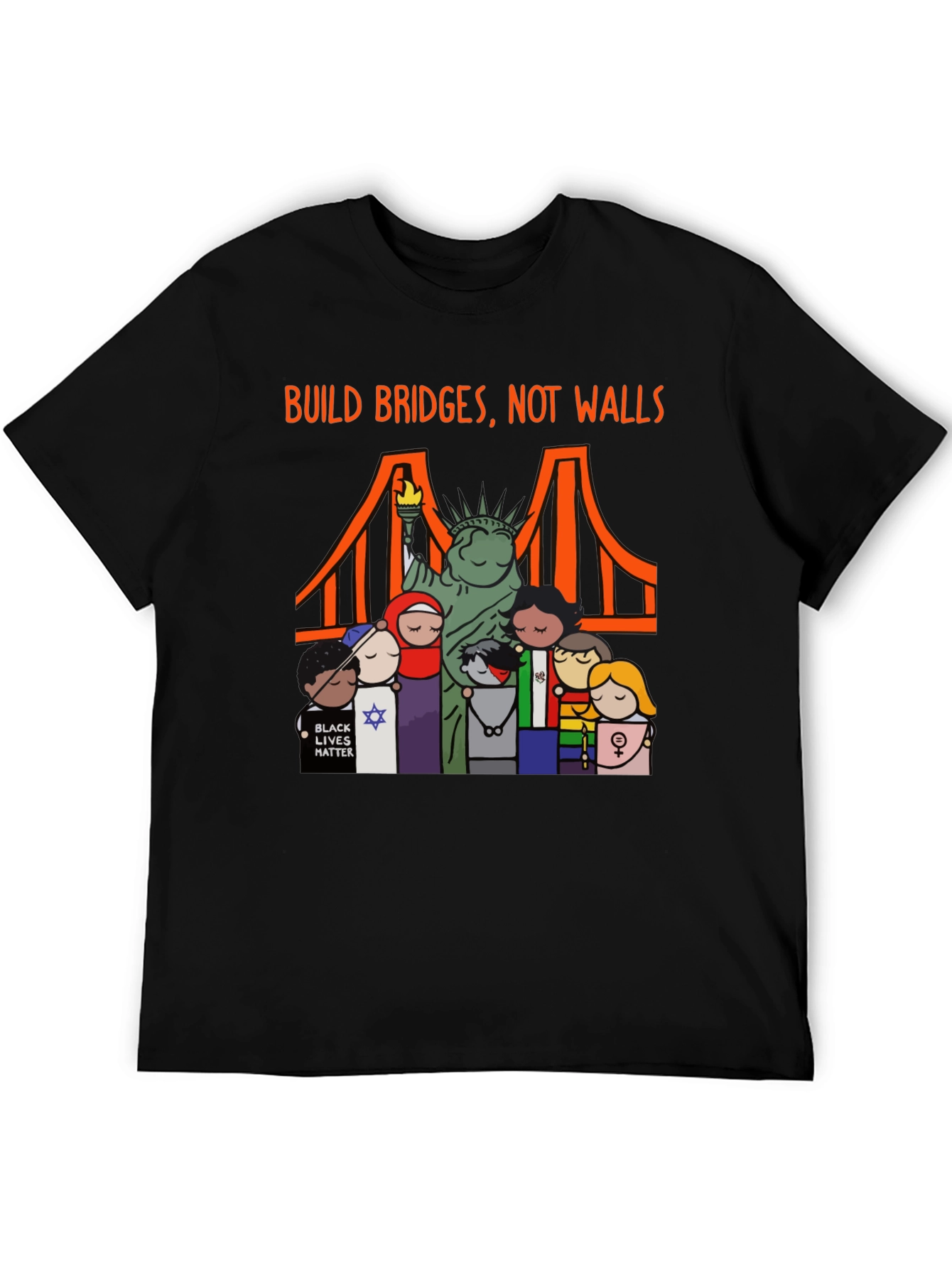 Build Bridges Not Walls T-Shirt