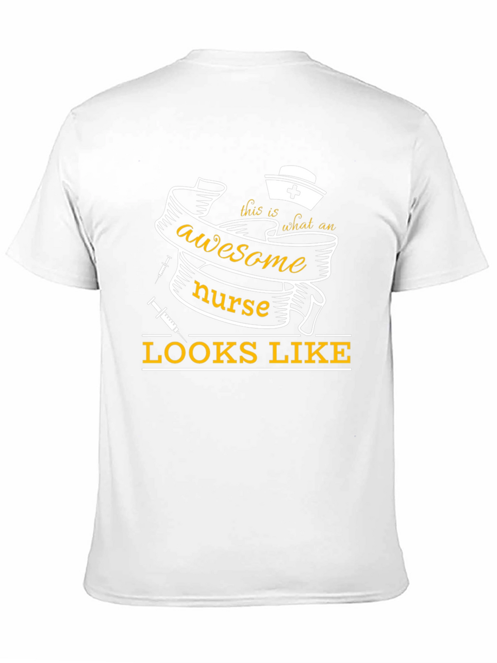 Awesome Nurse T-Shirt - Black Graphic Tee