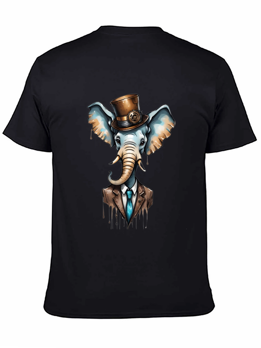 Steampunk Elephant T-Shirt - Classy Animal Tee